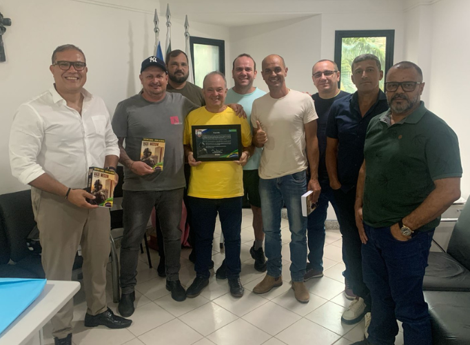 NOTÍCIA: Segurança em Pauta: vereadores de São Gabriel da Palha ganham reforço de Gilvan da Federal e querem melhorias para a segurança.